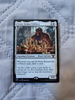 Sram, Senior Edificer R MTG Commander: Kamigawa: Neon Dynasty M/NM, English 088 - Image 2