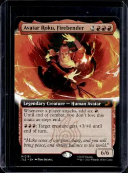 2025 Magic The Gathering MTG Avatar Last Airbender Avatar Roku Firebender #0191 - Image 1