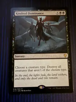 MTG Magic Kindred Dominance Commander 2017 C17 Rare NM - Image 1
