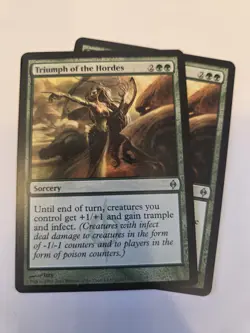 MTG Magic The Gathering Triumph of the Hordes New Phyrexia Regular - Image 1