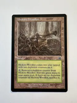 Hickory Woodlot - MTG Mercadian Masques - LP - Image 1