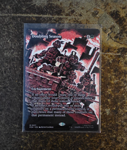 MTG TMNT Lot 14 Borderless Foil Mythic Lot Splinter Brainstorm Ronin Donnie's Bo - Image 3