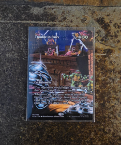 MTG TMNT Lot 14 Borderless Foil Mythic Lot Splinter Brainstorm Ronin Donnie's Bo - Image 4