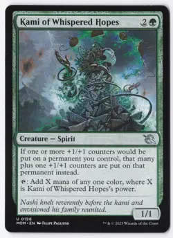 Kami of Whispered Hopes Normal U March of the Machine 196 NM - Image 1