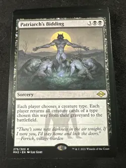 Mtg Patriarch’s Bidding MH2 NM 275/303 - Image 2