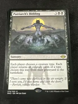 Mtg Patriarch’s Bidding MH2 NM 275/303 - Image 3