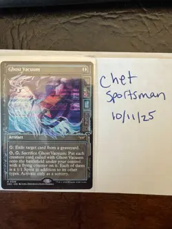 Ghost Vacuum SHOWCASE Duskmourn NM mtg - Image 1