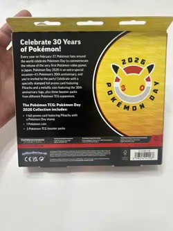 Pokemon Phantasmal Flames Pokemon Day 2026 Box Booster Packs 30th Anniversary - Image 2