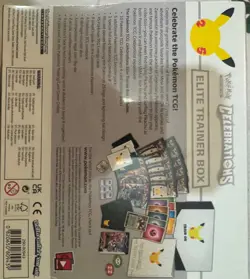 Pokemon TCG: 25th Anniversary Celebrations Elite Trainer Box (2021) 820650809439 - Image 2