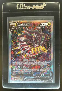 2022 Pokemon SWSH Lost Origin Giratina V #186/196 - Image 1