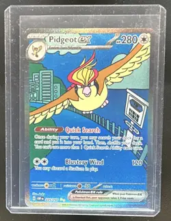2023 Pokemon SV Obsidian Flames - OBF EN Pidgeot ex #225/197 - Image 1
