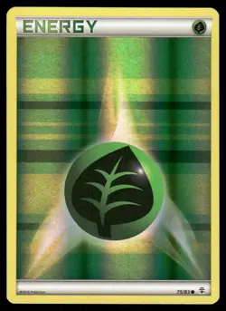 Pokemon Cards Grass Energy 75/83 Reverse Holo Generations Common LP - Image 1