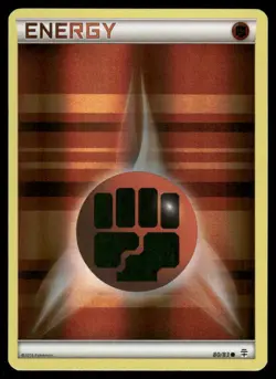 Pokemon Cards Fighting Energy 80/83 Reverse Holo Generations Common NM - Image 1