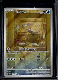 2023 Pokemon SV Paradox Rift Wimpod #191/182 - Image 1