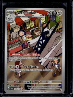 2024 Pokemon Stellar Crown Archaludon #155/142 - Image 1