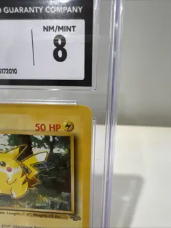 Pokemon 1999 TCG Pikachu Jungle 60/64 CGC 8 NM/MINT - Image 3