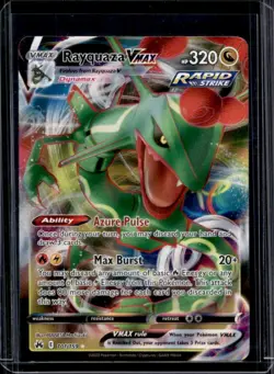 2023 Pokemon SWSH Crown Zenith Rayquaza VMAX #101/159 - Image 1