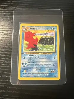Octillery 34/64 1st Edition Neo Revelation WOTC Vintage Pokemon - Image 1