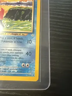 Octillery 34/64 1st Edition Neo Revelation WOTC Vintage Pokemon - Image 5