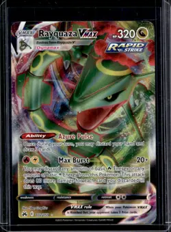 2023 Pokemon SWSH Crown Zenith Rayquaza VMAX #102/159 - Image 1
