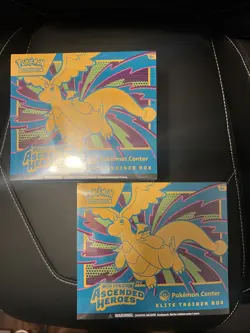 **NEW** 2 Ascended Heroes Pokemon Center Elite Trainer Box’s (2 PC ETB’s) - Image 1
