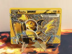 Pokemon TCG - Raichu BREAK Rare BREAK XY - BREAKthrough 50/162 NM - Image 2
