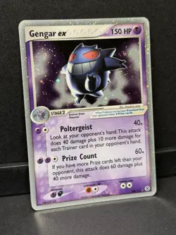 *SWIRL* Pokemon Gengar ex Ultra Rare Holo EX FireRed & LeafGreen 108/112 150 HP - Image 4