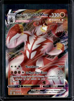 2021 Pokemon SWSH Battle Styles Single Strike Urshifu VM #086/163 - Image 1