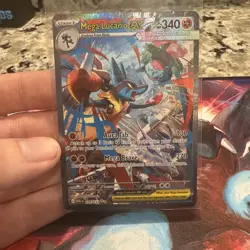 Pokemon Mega Lucario ex - 179/132 - ME01: Mega Evolution (MEG) SIR Pack Fresh - Image 2