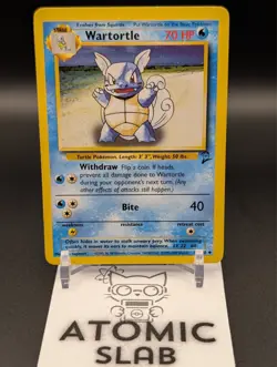 Pokemon TCG Wartortle 063/130 Base Set 2 Regular (NM) - Image 1
