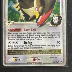 Staraptor FB Lv.X 147/147 Supreme Victors Holo Pokemon TCG - Image 2