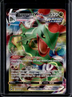 2023 Pokemon SWSH Crown Zenith Rayquaza VMAX #101/159 - Image 1