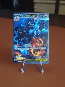 Mega Charizard X ex - 125/094 - Pokemon ME02: Phantasmal Flames SIR Holo NM - Image 1