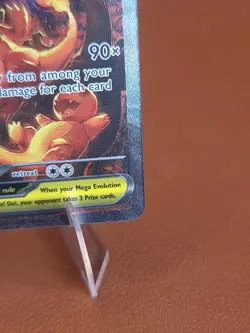 Mega Charizard X ex - 125/094 - Pokemon ME02: Phantasmal Flames SIR Holo NM - Image 4