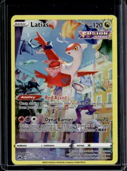2023 Pokemon SWSH Crown Zenith Latias Galarian Gallery #GG20/GG70 - Image 1