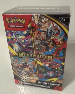 Pokemon TCG Mega Evolution Booster Bundles New Sealed 6 Packs - Image 1
