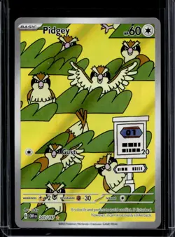 2023 Pokemon SV Obsidian Flames - OBF EN Pidgey #207/197 - Image 1