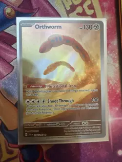Pokemon TCG Orthworm 224/193 Illustration Rare Paldea Evolved NM - Image 1