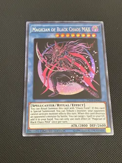 Yu-Gi-Oh! | Magician Of Black Chaos MAX TN19-EN002 Prismatic Secret Rare Mint NM - Image 1