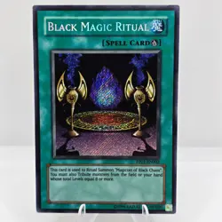 Yu-Gi-Oh Black Magic Ritual PP01-EN002 Premium Pack Secret Rare LP - Image 1
