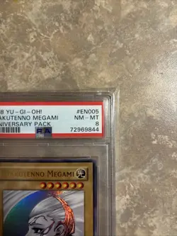 Yu-Gi-Oh! Anniversary Gyakutenno Megami 2008 YAP1-EN005 Limited Edition PSA 8 NM - Image 3