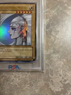 Yu-Gi-Oh! Anniversary Gyakutenno Megami 2008 YAP1-EN005 Limited Edition PSA 8 NM - Image 4