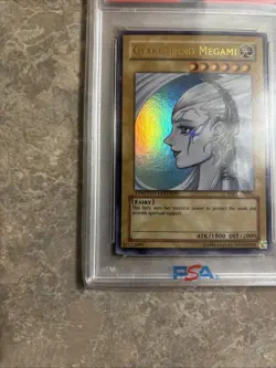 Yu-Gi-Oh! Anniversary Gyakutenno Megami 2008 YAP1-EN005 Limited Edition PSA 8 NM - Image 5