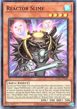 Yugioh: Reactor Slime - EGS1-EN020 - Super Rare - 1st Edition - NM - Image 1