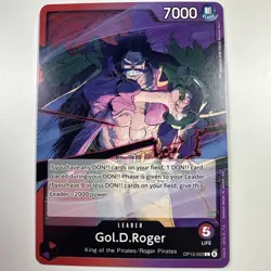Gol.D.Roger (003) OP13-003 Carrying On His Will One Piece TCG - Image 1