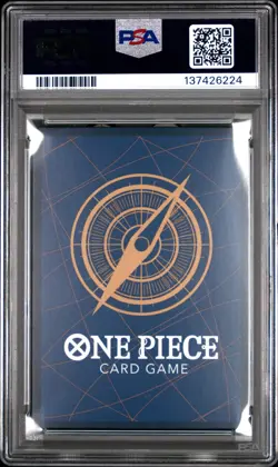 One Piece Monkey D Luffy OP02-062 PSA 10 POP 412 Akira Egawa Art - Image 2
