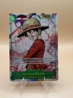 Monkey D. Luffy OP13-118 SEC Alt Art One Piece Carrying On His Will English NM - Image 1