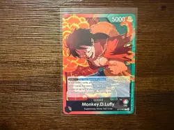 Monkey.D.Luffy (001) OP13-001 L One Piece Carrying On His Will - Image 1