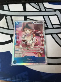 Nami SR OP11-054 A Fist of Divine Speed One Piece English NM - Image 1