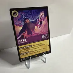 Disney Lorcana TCG Yen Sid Powerful Sorcerer Legendary Card #59/204 - Image 2